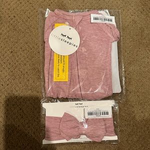 Little Sleepies Bow and Zippy